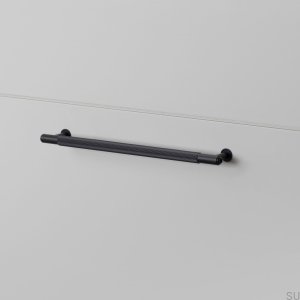 Furniture handle Pull Bar Linear Medium 225 Metal Black
