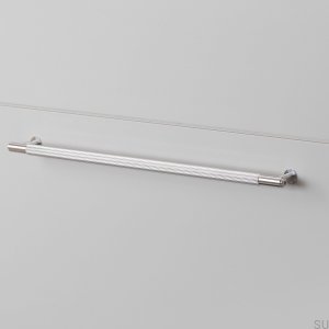 Furniture handle Pull Bar Linear Large 325 Steel Silver