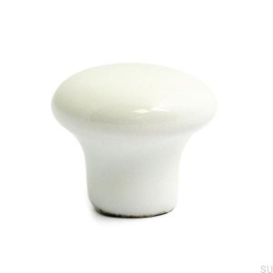 Furniture knob 1002 32 Porcelain white