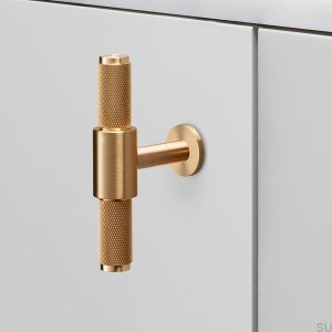 T-Bar Brass Gold furniture handle