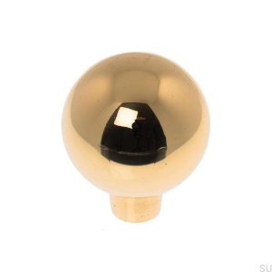 Furniture Knob 8322 Polished Gold, Lacquered