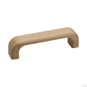 Elongated furniture handle A1 96 Wooden