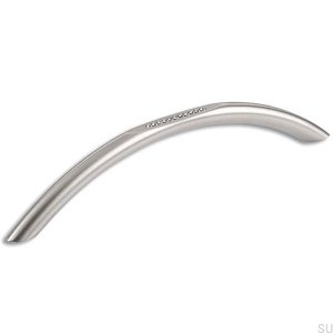 Elongated furniture handle with Swarovski crystals 9060 160 Silver