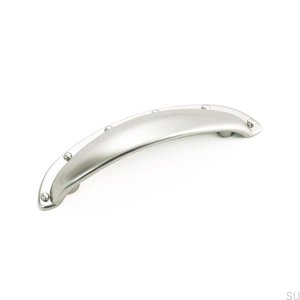 Shell furniture handle 8952 Brushed chrome