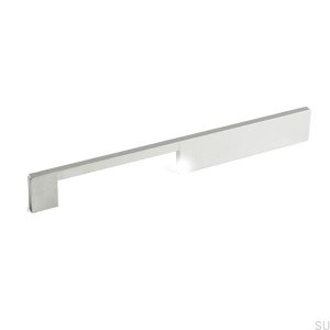 Elongated furniture handle 7570 192 Brushed chrome