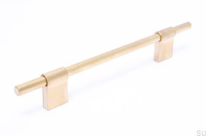 Furniture handle Line 198 Gold Brass Brushed