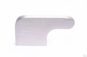 Furniture handle Soft Cut 55 Brushed stainless steel