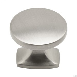 Classic Silver Brushed Furniture Knob