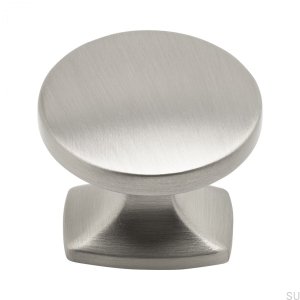 Classic Silver Metal Furniture Knob (Inox Look)