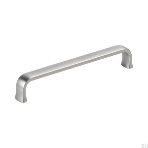 Long furniture handle Common 160 Brushed silver