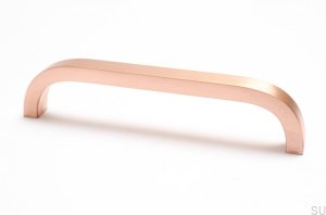 Furniture handle Slim 136 Copper Brushed
