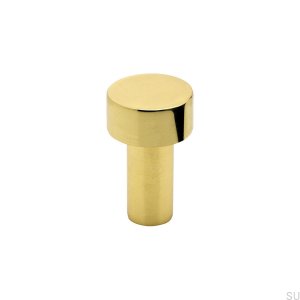 Furniture Knob Mood 30 Polished and Lacquered Brass