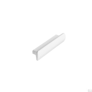 Vanilla 96 oblong furniture handle Porcelain white