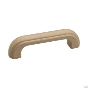 Elongated furniture handle A1 87 Wooden