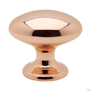 Furniture knob 401 Polished copper