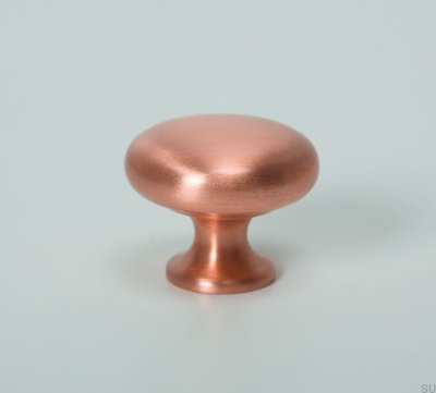 Furniture knob Duke Brushed copper