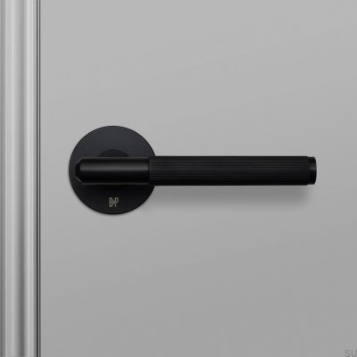 Solid Brass Gold, Silver And Matte Black Leather Internal Door Lever Handles