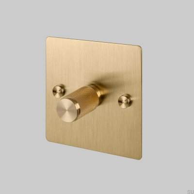 Switch - Premium 1G Dimmer Brass [El100P] English standard