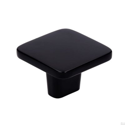 Furniture knob 2438 32 Metal Black Matt