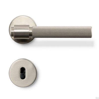 Door handle Helix 200 Metal Silver