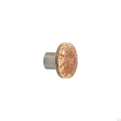 Copper Glass furniture knob