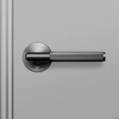 Linear Gun Metal door handle