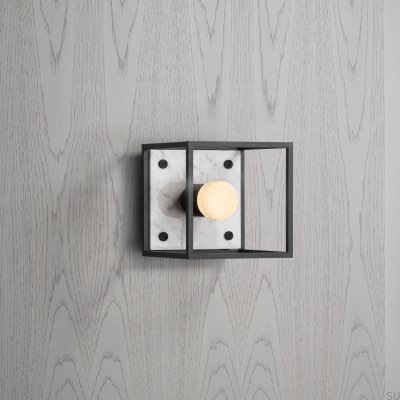 Wall Lamp 1.0 Small - Polished white marble