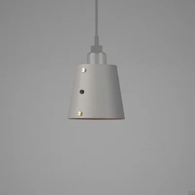 Small Shade Lamp - Gray
