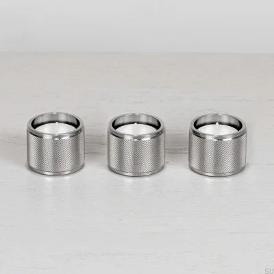 Triple Tealight Candlestick in Stainless Steel