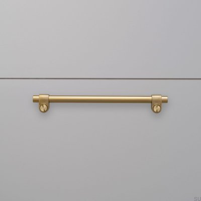Pull Bar Cast Medium 250 brass furniture handle