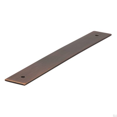 Handle Pad 2491 160 Antique Gold Brushed