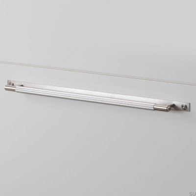 Furniture handle Pull Bar Plate Linear Large 325 Stainless steel