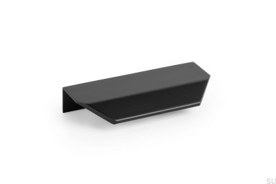 Vann 100 Edge Furniture Handle Aluminum Black