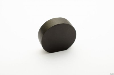 Furniture knob Globe 20 Black aluminum