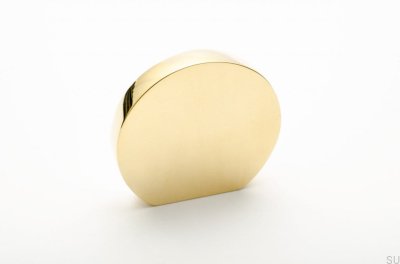 Furniture Knob Globe 35 Polished Brass Unpainted