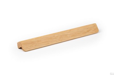 Elongated furniture handle Flapp 160 Wooden Oak