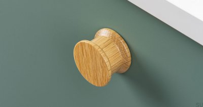 Furniture knob OH! Wooden Oak