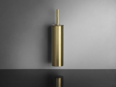 Wall Mounted Toilet Brush 7047 Gold PVD Coating