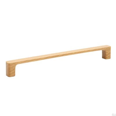 Elongated furniture handle Sans 224 Wooden Oak