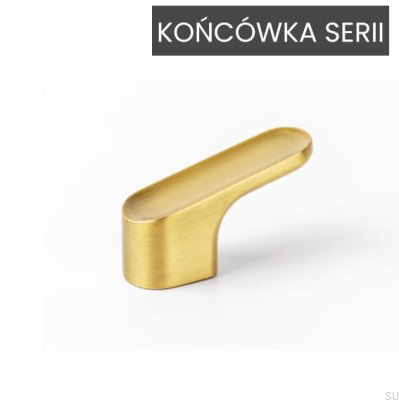 Luv 620 Brushed Gold furniture knob