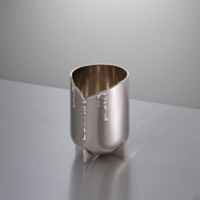 Vessel Single Candle Holder Stainless Steel