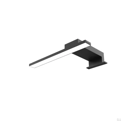Bathroom lamp above the mirror Wall lamp LED Lady 700 mm Black