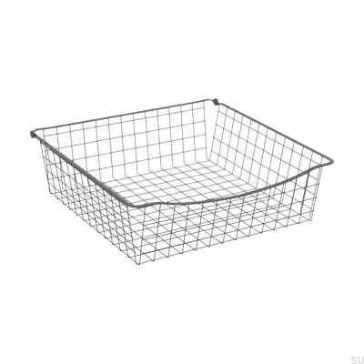Wire basket 150/600 mm Dark grey