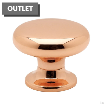 Furniture knob 8701-35 Polished copper