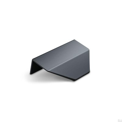 Modena 60 edge furniture handle, metal, matt black