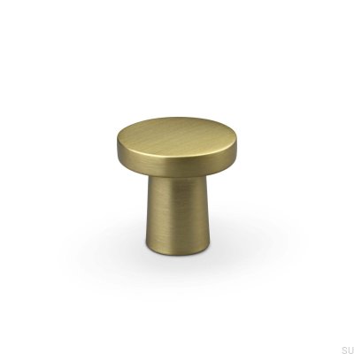 Garda 25 Brushed Gold furniture knob