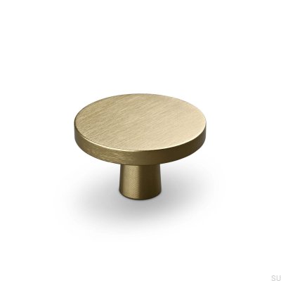 Garda 42 Brushed Gold furniture knob
