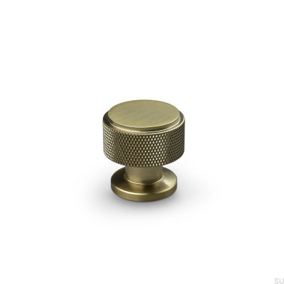 Lonato 30 Brushed Gold furniture knob