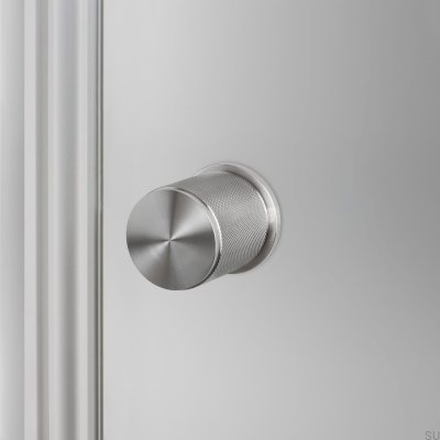 Contemporary door knob - HIP 30 - B&B Sweden, Bäccman & Berglund Sweden - brushed  brass / glass door