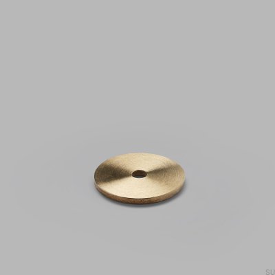 Pillow L Brass, Brushed Unpainted